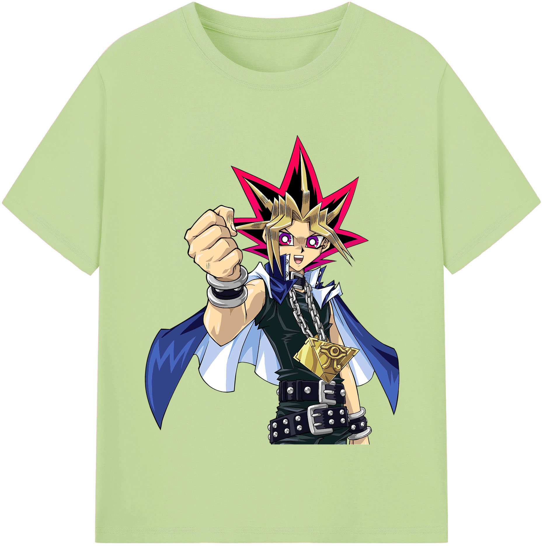 （画像用） 遊☆戯☆王 Yu-Gi-Oh! 綿100％半袖Tシャツ（フロントプリント）